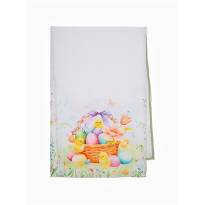 Дорожка на стол Этель «Пасхальный цветок», 50×150 см, 100% хлопок, рогожка 160 г/м²