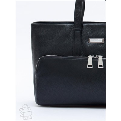 Сумка женская кожаная 1015C black Polina&Eiterou