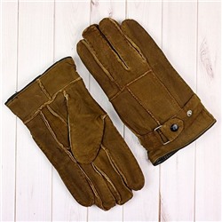 Перчатки мужские дубленые