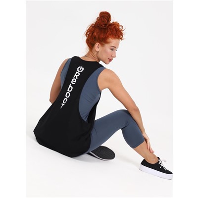 Ритмика - майка черный