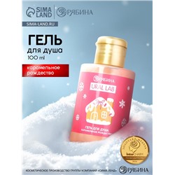 Гель для душа «Карамельное рождество», 100 мл, URAL LAB