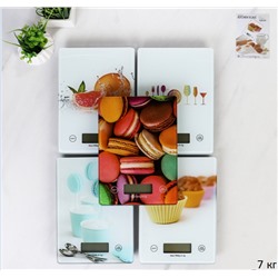 Весы кухонные электронные 7 кг / ZD-412 /уп 40/ без батареек