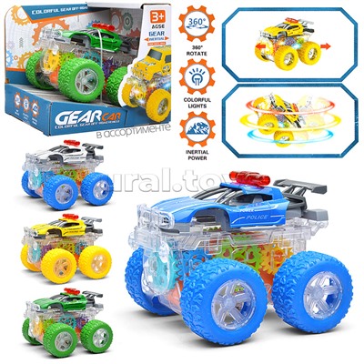 Машина "Полицейский трюк" в коробке