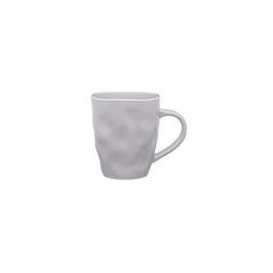 Кружка 350мл керам. каменная BRONCO SHADOW светло-серая