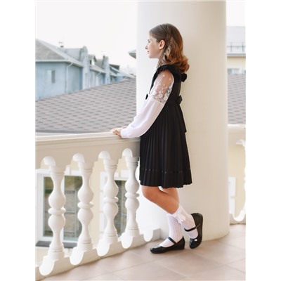 Блузка для девочки длинный рукав Соль&Перец