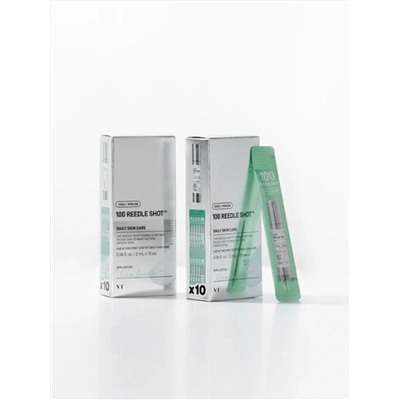 VT Cosmetics Бустер-сыворотка для лица с микроиглами: ежедневный уход / Reedle Shot 100 Stick, 10 x 2 мл 28323