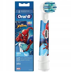 Насадки для ДЕТСКИХ электрических зубных щеток Oral-B Stages Kids Человек-Паук Spider Men (3 шт) (для мальчиков)