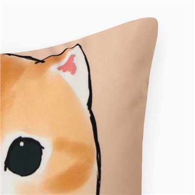 Подушка Этель «Мягкие лапки» 40×40 см, велюр