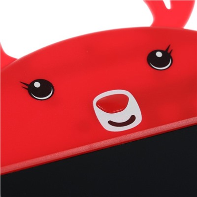 УЦЕНКА Планшет для рисования и заметок LuazON «Олененок», 9", функция блокировки, красный