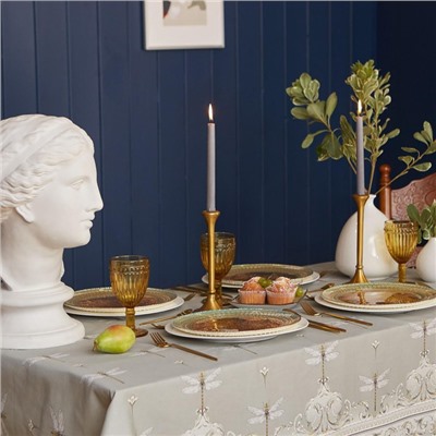 Скатерть «Этель» Vintage collection 149×110 см, 100% хлопок, саржа 190 г/м²