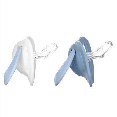 NUK, Orthodontic Pacifier, 0-2 Months, Blue, 2 Pack