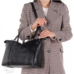 Сумка женская кожаная 98045 black Velina Fabbiano-Safenta/30