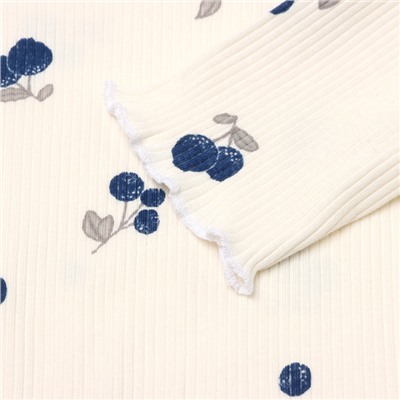 Пижама детская (лонгслив и брюки) KAFTAN Little berry, размер 38 (146-152 см)