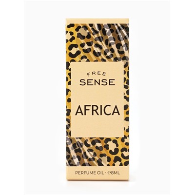 Парфюмерное масло женское Free Sense Africa, 8 мл (по мотивам Bal d’Afrique (Byredo)