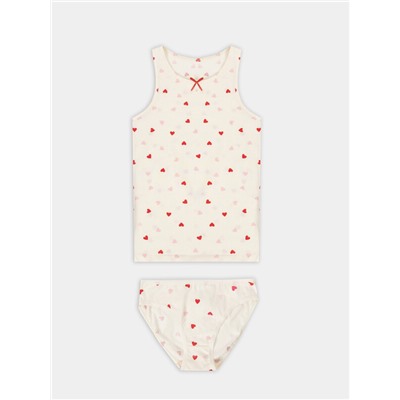 КОМПЛЕКТ ДЛЯ ДЕВОЧЕК (МАЙКА, ТРУСЫ) 447006