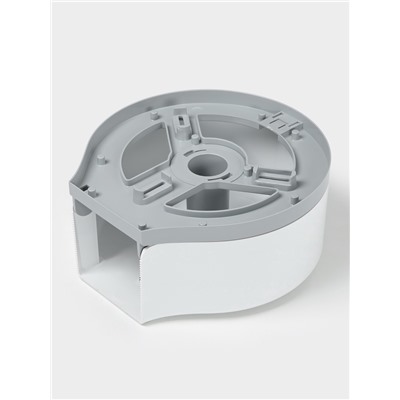 Диспенсер для туалетной бумаги SAVANNA, пластик, белый, втулка 4 см