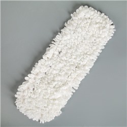 Насадка для плоской швабры Доляна, микрофибра, 40×12 см, цвет МИКС