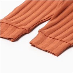 Штанишки детские, рост 68 см, кирпичные