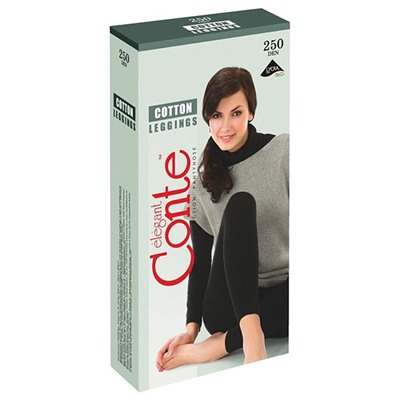 Cotton 250   (32/1) (2, grafit) (Колготки "Conte")