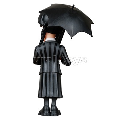 Коллекционная фигурка "Wednesday" - "Уэнсдей", Уэнсдей с зонтиком, 12 см,