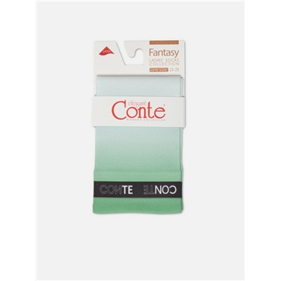 Полиамидные CONTE FANTASY Плотные носки с рисунком «Mint»