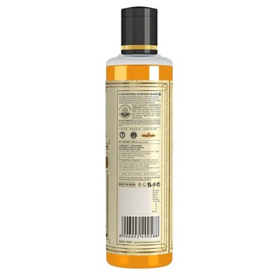 Khadi Natural Гель для лица "Апельсин и Лемонграсс" без парабенов и СЛС 210 мл