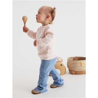 Свитшот для девочки «Крошка Я», рост 68-74 см, розовый