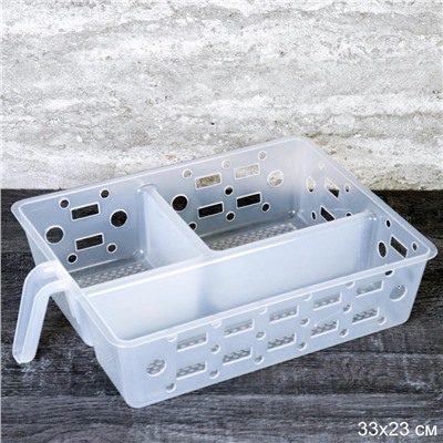 Органайзер универсальный L (прозрачный) / С849 /уп 16/