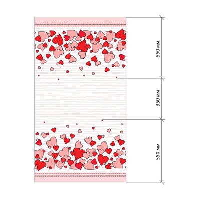 Скатерть «Этель» Cat's love 149×180 см, 100% хлопок, саржа 190 г/м²