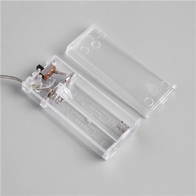 Светодиодная фигура «Олень с колокольчиком» 18×25×8 см, акрил, 20 LED, батарейки ААх2 (не в комплекте), свечение белое