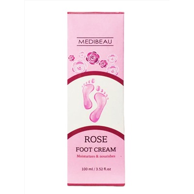 MEDIBEAU Крем для ног с экстрактом розы / Rose Foot Cream, 100 мл