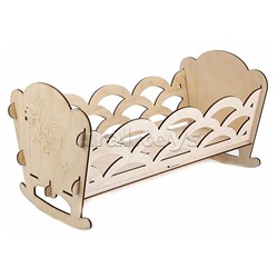 Кроватка для кукол "Gold Fish" в подарочной упаковке