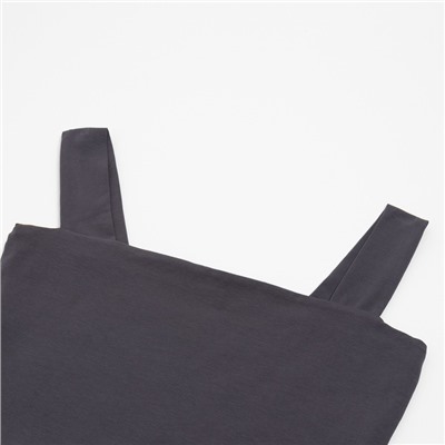 Топ женский MINAKU: Basic line, цвет графитовый, размер 48