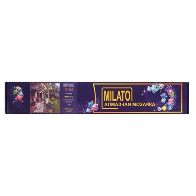 Алмазная мозаика «Летний сад», 35 цветов, 40×40