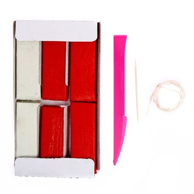 Свеча своими руками «Новогодний узор», набор для творчества