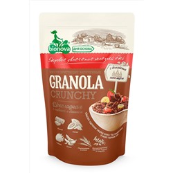 Мюсли запеченные Bionova шоколадные с клубникой и бананом 400г ЭКОПРОДУКТЫ, 1185065