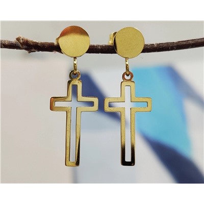 Серьги из стали