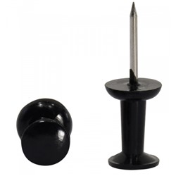 Кнопки силовые  30шт черные KGB-30K inФОРМАТ