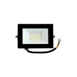 Прожектор светодиодный VKL Electric, 30 Вт, 3600 лм, 6500К, IP65, 220 В чёрный, свечение холодное белое