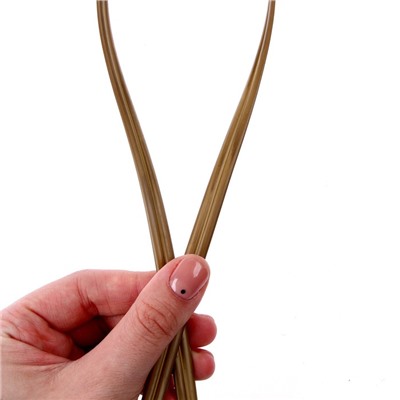 Ротанг для плетения искусственный, длина — 60 м, цвет охра