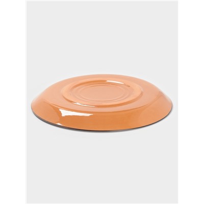 Ляган узбекский Риштанская Керамика «Узоры», d=37 см, синий