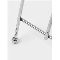 УЦЕНКА Подставка для крышек Доляна, 22.5×19.5×15.5 см, на 5 предметов, цвет хром