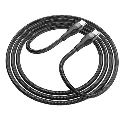 Кабель Type-C - Type-C Borofone BX61 15W 100см 3A  (black)