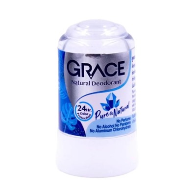 Дезодорант кристаллический минеральный природный Grace НАТУРАЛЬНАЯ СВЕЖЕСТЬ, 50 гр. Таиланд