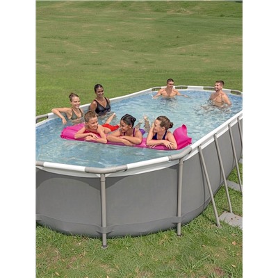 Бассейн каркасный Bestway Power Steel, 549×274×122 см, фильтр-насос, тент, лестница, 56710
