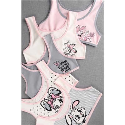 Майка-топ для девочки 5шт. Happyfox