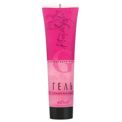 Гель для укладки волос с D-пантенолом, экстрактами крапивы и календулы сильной фиксации 100мл