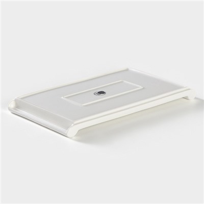 УЦЕНКА Блюда для подачи керамическое с вставкой из бамбука BellaTenero, 25.5×14.5×2.3 см