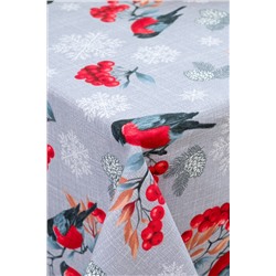 Скатерть Снегири и рябина