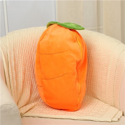 Мягкая игрушка без наполнителя «Зайка-морковка», 60 см